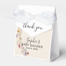 Caja Para Regalos Bebé en Bloom Garden Butterflies Baby Shower