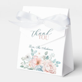 Caja Para Regalos Bebé en el Bebé Dusty Blue Gracias