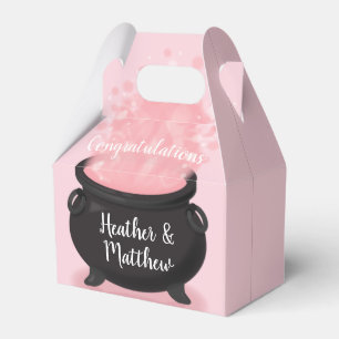 Caja Para Regalos Bebé está preparando Bruja Regadera Gótico Rosa Ch