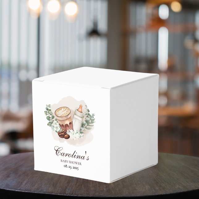 Caja Para Regalos Bebé está preparando café Baby Shower (Subido por el creador)
