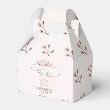 Bebé Flor Silvestre Rosa en Flor Baby Shower