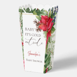 Caja Para Regalos Bebé, frío fuera del Baby Shower invernal
