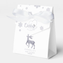 Caja Para Regalos Bebé, hace frío fuera del Baby Shower de renos nór