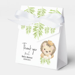 Caja Para Regalos bebé león rey safari