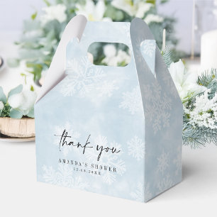 Caja Para Regalos Bebé simple: hace frío fuera de la mesa de inviern
