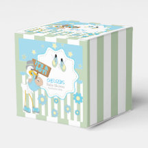 Bebé Stork Baby Boy Shower