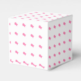 Caja Para Regalos Bebé Tiburón Rosa Fiesta de Cumpleaños Blanco