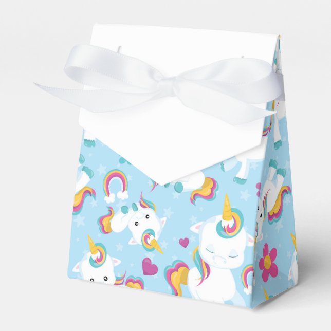 Caja Para Regalos Bebé Unicornio (Front Side)