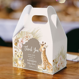 Caja Para Regalos Bebés bóveda arco bebé ducha gracias