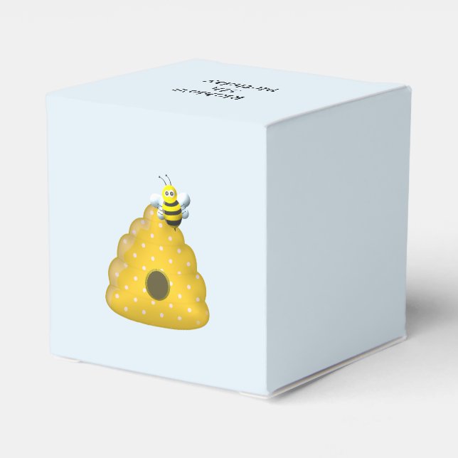 Caja Para Regalos Bee Guay con Bee Hive (Reverso Costado)
