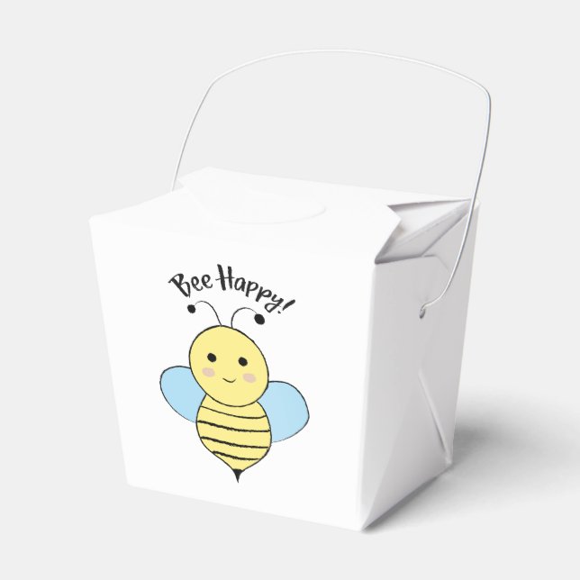 Caja Para Regalos Bee Happy (Front Side)