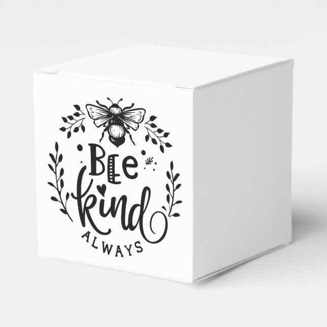 Caja Para Regalos Bee Kind siempre (Costado Anverso)