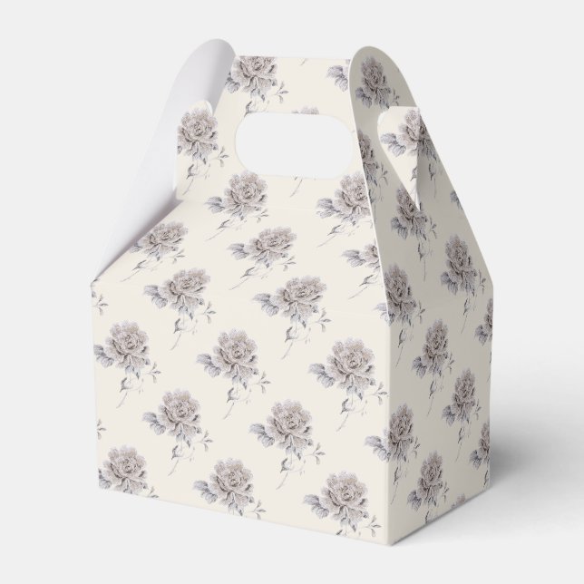 Caja Para Regalos Beige rosa (Reverso)