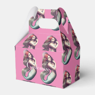 Caja Para Regalos Belleza de la sirena pelirroja Thunder_Cove