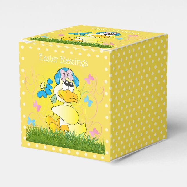Caja Para Regalos Bendiciones de Pascua (Costado Anverso)