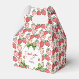 Caja Para Regalos Berry 2nd Birthday Strawberry Party 