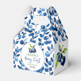 Caja Para Regalos Berry First Blueberry Primer Fiesta de cumpleaños