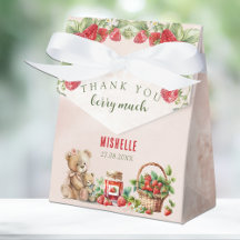 Berry First Strawberry and Bear Birday