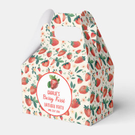 Caja Para Regalos Berry First Strawberry Chica primer Fiesta de cump