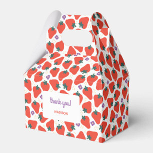 Caja Para Regalos Berry Special Strawberry Birday - White