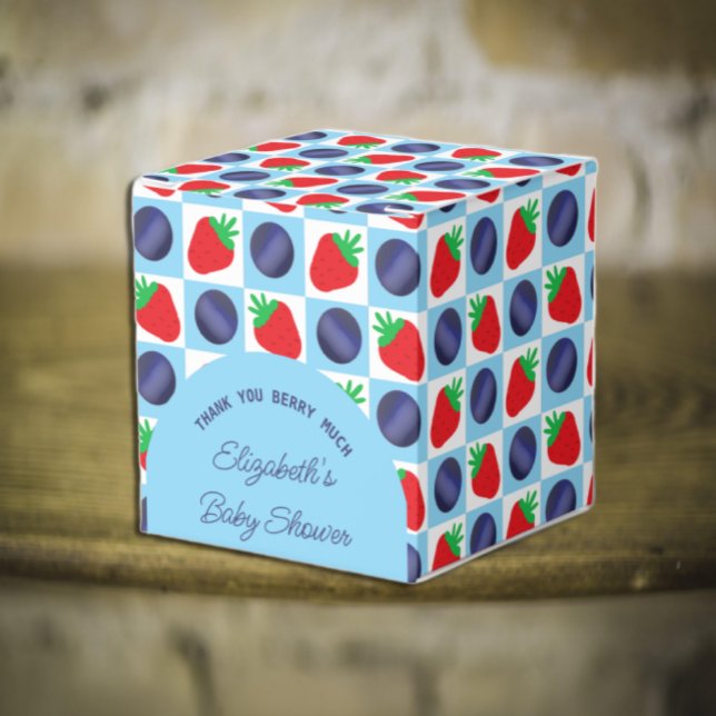 Caja Para Regalos Berry Sweet Baby Shower (Subido por el creador)