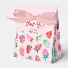 Caja Para Regalos Berry Sweet Baby Shower Strawberry