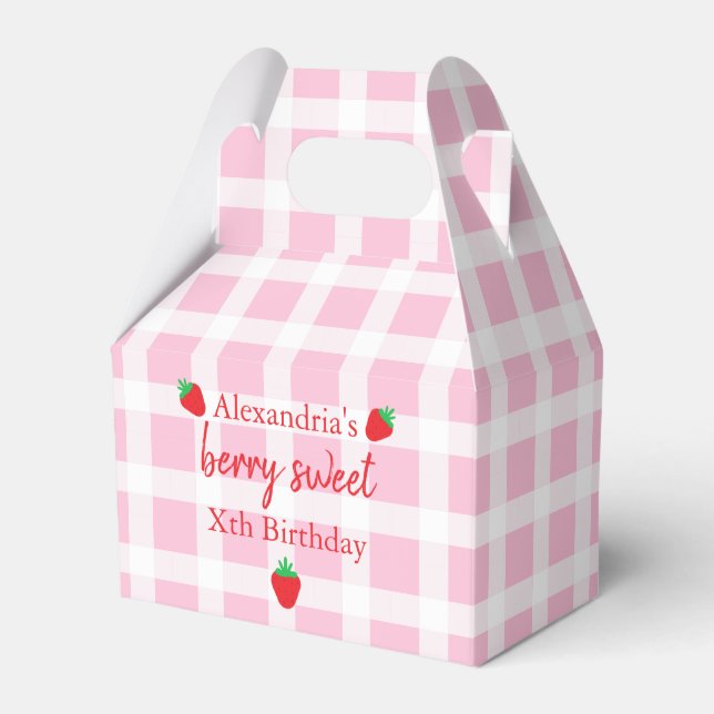 Caja Para Regalos Berry Sweet Birthday (Front Side)