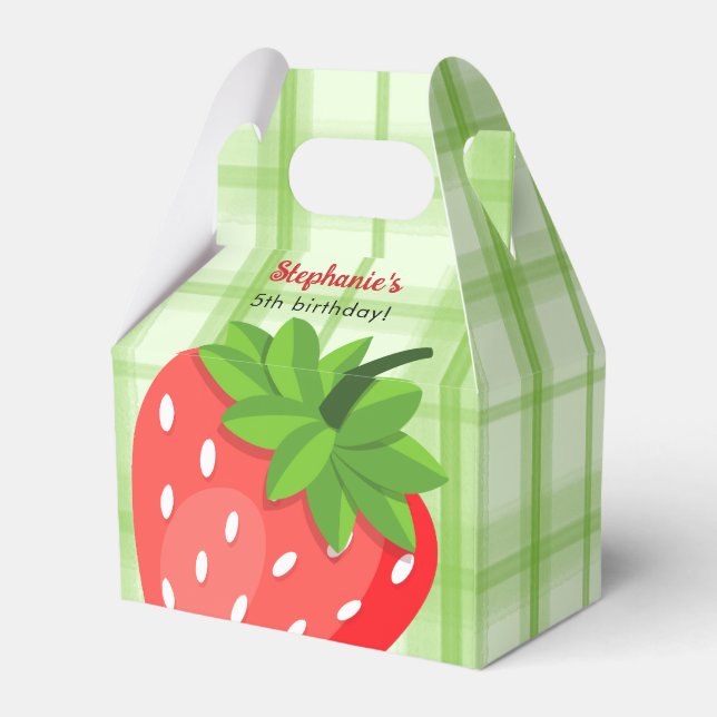 Caja Para Regalos Berry Sweet Birthday (Reverso)