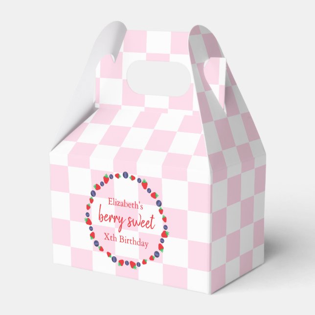 Caja Para Regalos Berry Sweet Birthday (Front Side)