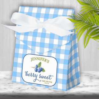 Caja Para Regalos Berry Sweet Blueberry Theme Baby Shower