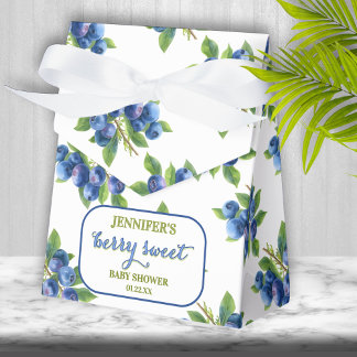 Caja Para Regalos Berry Sweet Blueberry Theme Baby Shower