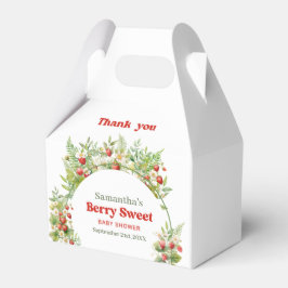 Caja Para Regalos Berry Sweet Boho arch Pink Wild Strawberry