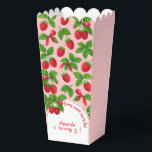 Caja Para Regalos Berry Sweet Raspberry Kids Birthday Fiesta -<br><div class="desc">¡Envíe a los invitados a casa con una sorpresa dulce de berry! Esta adorable caja de favores de palomitas con temática frambuesa es perfecta para fiestas de cumpleaños de niños, celebraciones de berry bash o cualquier evento de diversión. Con frambuesas rosas brillantes y diseños lúdicos que combinan con el tema...</div>