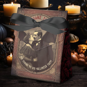 Caja Para Regalos Beso de vampiros góticos dracula Halloween