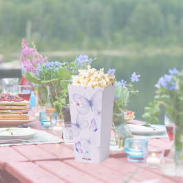 Caja Para Regalos Besos de mariposa y deseos de bebé | Popcorn morad