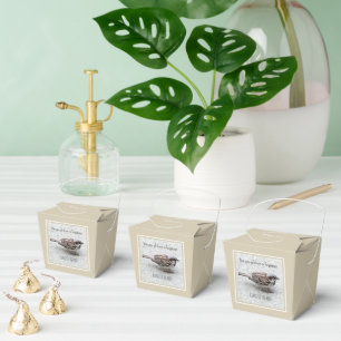 Caja Para Regalos Bíblica de pájaro de espárrago lindo Verso simple