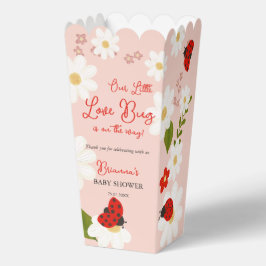 Caja Para Regalos Bicho de amor mariquita linda shower de bebé perso