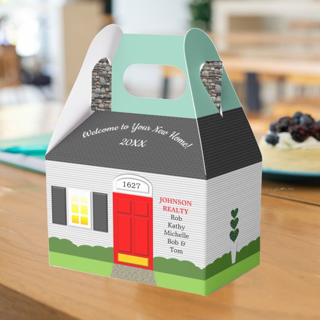 Caja Para Regalos Bienvenida Casa Personalizada Calentamiento de la  (Subido por el creador)