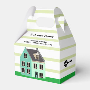 Caja Para Regalos Bienvenida Inmobiliaria Moda Casa Calentamiento Ca