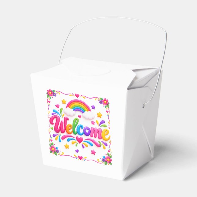 Caja Para Regalos Bienvenido  (Front Side)