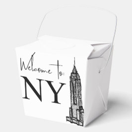 CAJA PARA REGALOS BIENVENIDOS A NY