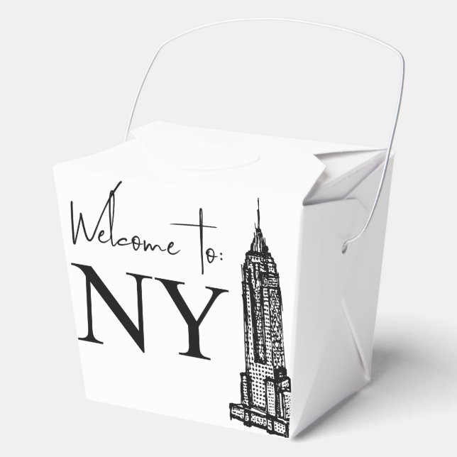 CAJA PARA REGALOS BIENVENIDOS A NY (Anverso)