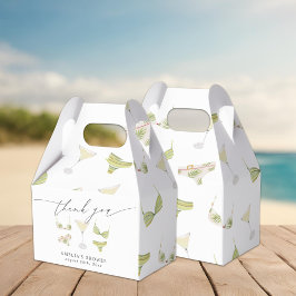 Caja Para Regalos Bikinis y Martinis Ducha Bridal Bachelorette