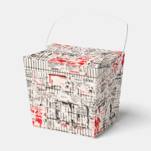 Caja Para Regalos Billboard pelado de Guay asiático desgarrado 