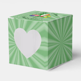 Caja Para Regalos Birmania Myanmar Irlanda Estados Unidos bandera de