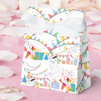 Caja Para Regalos Birthday Party Props Colorful Favor Box