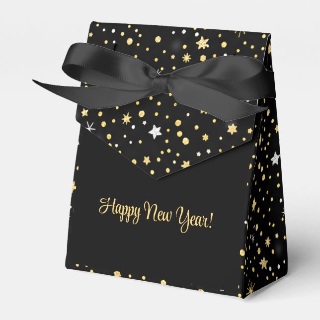 Caja Para Regalos Bites & Bubbly New Years Eve (Front Side)