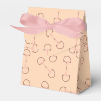 Caja Para Regalos Bits de caballos ecuestres rosados