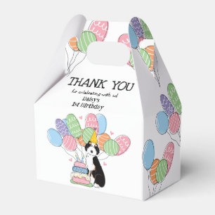 Caja Para Regalos Black Tri Color Aussiedoodle Cumpleaños Gracias