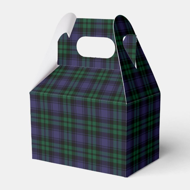 Caja Para Regalos Black Watch Tartan, Plaid (Front Side)